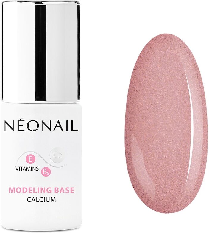 neonail - modeling base calcium collection smalti 7.2 ml oro rosa unisex