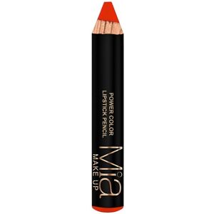 Mia Make Up - POWER COLOR LIPSTICK Matite labbra 5.5 g Rosso female