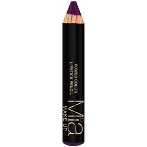 Mia Make Up - POWER COLOR LIPSTICK Matite labbra 5.5 g Nero female