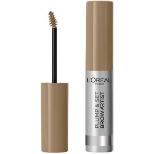 L'Oréal Paris - Brow Artist Plump&Set, Formula Waterproof No Transfer, Sopracciglia Piene e Definite, Smudge-Proof, 109 Dark Brunette Gel sopracciglia 4.9 ml Marrone chiaro unisex