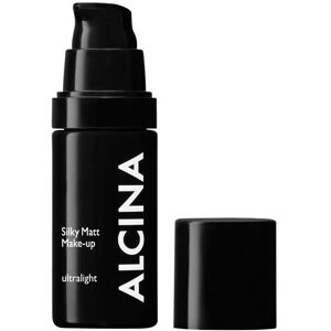 Alcina - Silky Matt Make-Up Fondotinta 30 ml Marrone chiaro unisex