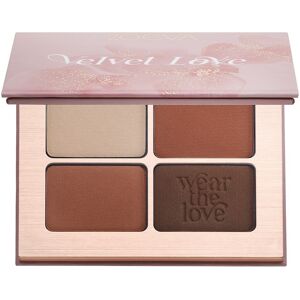 Zoeva - Velvet Love Eyeshadow Quad Ombretti 6 G Marrone Unisex