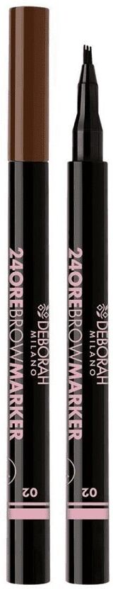 Deborah - 24h Brow Marker Gel sopracciglia 0.8 g Marrone unisex