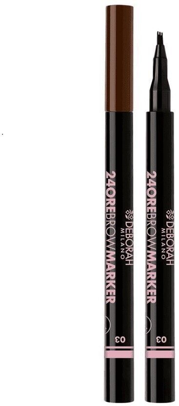 Deborah - 24h Brow Marker Gel sopracciglia 0.8 g Marrone unisex