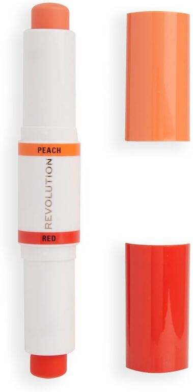 Revolution - Correct Correcting Stick Red & Peach Primer 4.8 g Corallo unisex