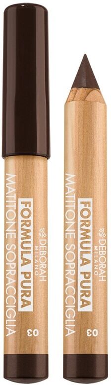 Deborah - Formula Pura brow fiber pencil Matite sopracciglia 0.3 g Marrone unisex