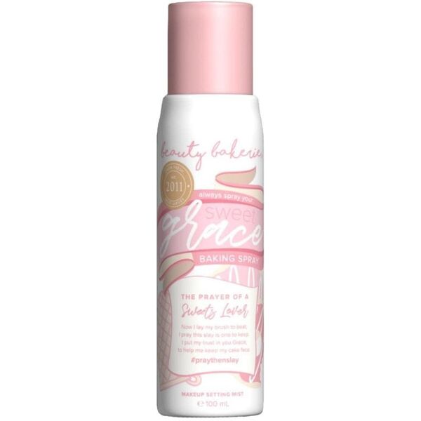 beauty bakerie - always spray your grace baking spray spray fissante trucco 100 ml unisex