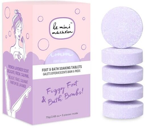 le mini macaron - fizzy foot & bath bombs pediluvio 75 g unisex