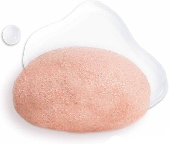 doll face - pretty puff rose konjac cleansing sponge strumenti pulizia viso 41 g nude unisex