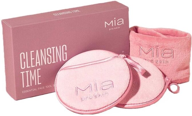 mia make up - cleansing time essential face tools set strumenti pulizia viso 180 g unisex