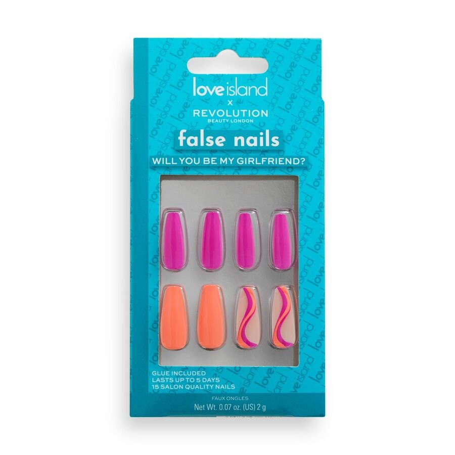 Revolution - Love Island False Nails Will you Be My GF? Unghie finte 40 g