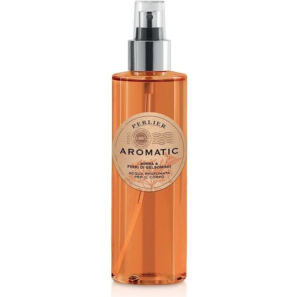 perlier -  aromatic ritual acqua profumata mirra e gelsomino spray idratante corpo 200 ml female