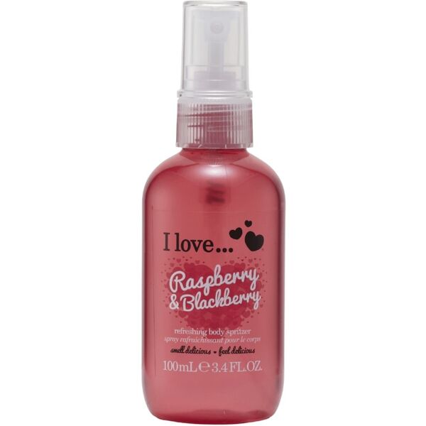 i love cosmetics - i love body spritzer raspberry e blackberry profumi donna 100 ml female