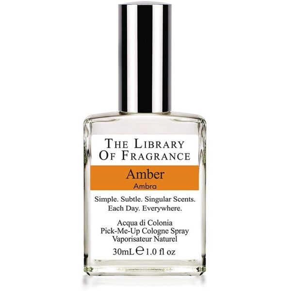 the library of fragrance - amber profumi donna 30 ml unisex