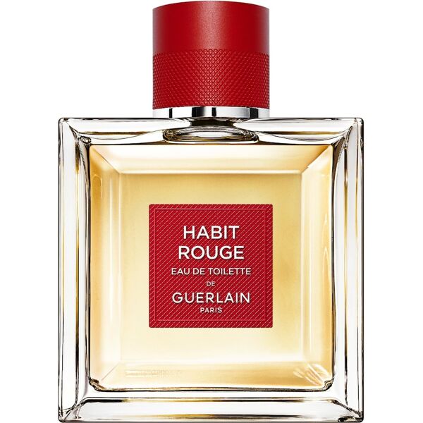 guerlain - habit rouge eau de toilette spray profumi uomo 100 ml male