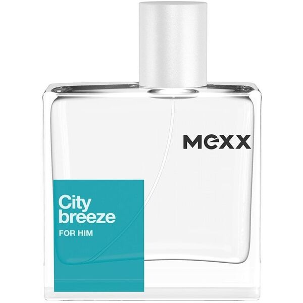 mexx - city breeze man eau de toilette spray profumi uomo 50 ml male