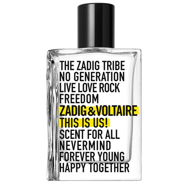 zadig & voltaire - this is us! this is us! profumi donna 100 ml unisex