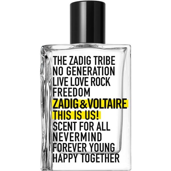 zadig & voltaire - this is us! this is us! profumi donna 50 ml unisex