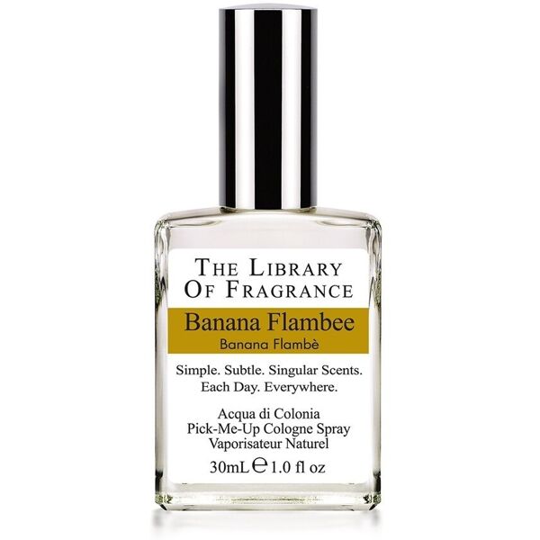 the library of fragrance - banana flambee profumi uomo 30 ml unisex