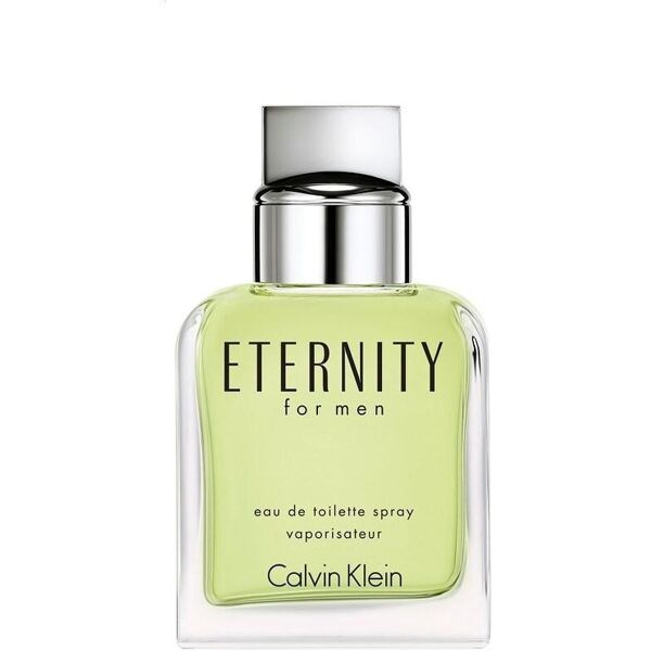 calvin klein - eternity for men eau de toilette spray profumi uomo 100 ml male