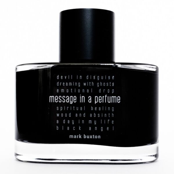 mark buxton perfumes - black collection message in a perfume eau de parfum spray profumi uomo 100 ml male