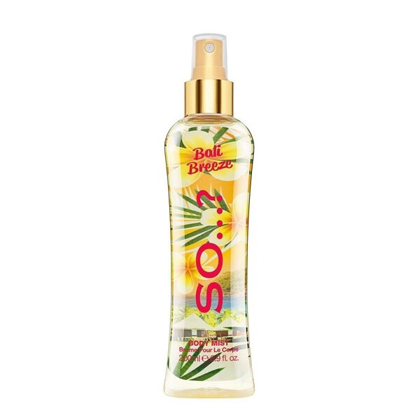 so… ? - so...? summer escape so…? bali breeze body mist matrimonio 200 ml female