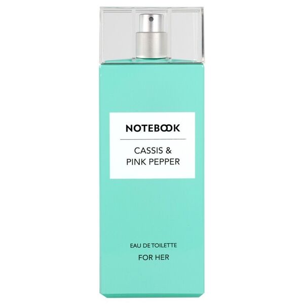 notebook -  fragrances: eau de toilette cassis & pink pepper profumi donna 100 ml female