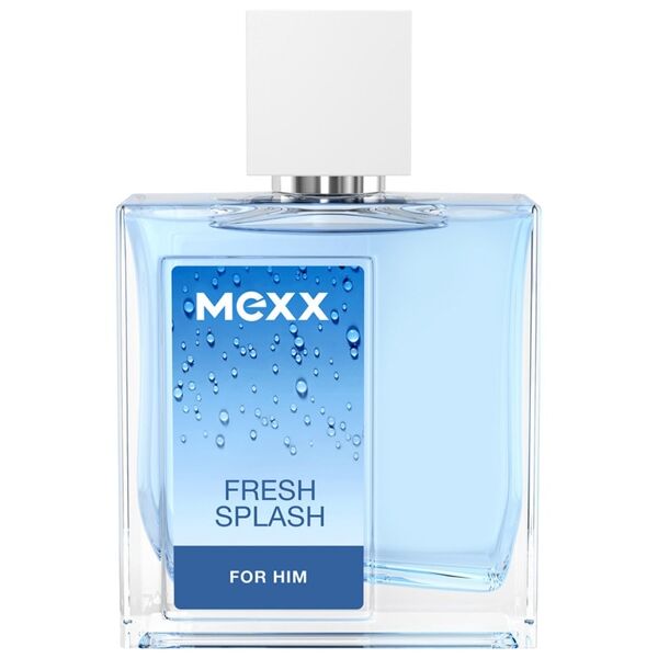 mexx - fresh splash man eau de toilette spray profumi uomo 50 ml male