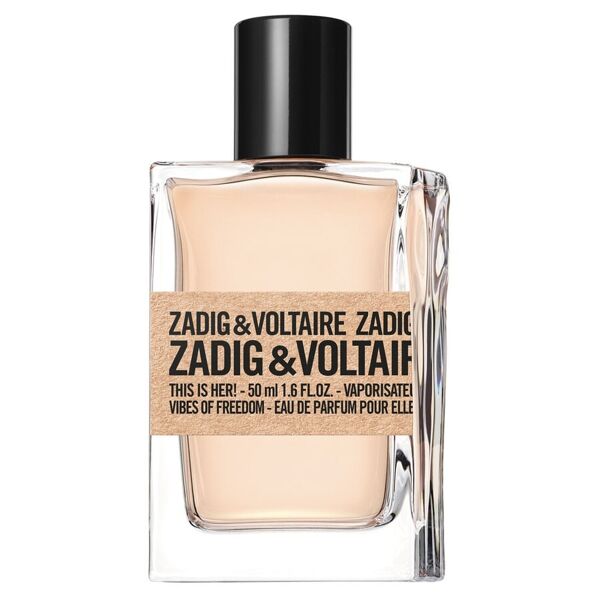 zadig & voltaire - this is her! vibes of freedom profumi donna 50 ml female