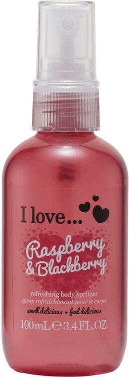 i love cosmetics - i love body spritzer raspberry e blackberry profumi donna 100 ml female