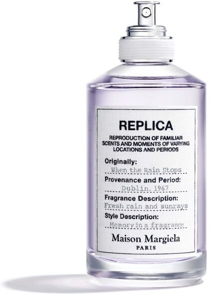 maison margiela - replica when the rain stops eau de toilette spray profumi donna 100 ml unisex