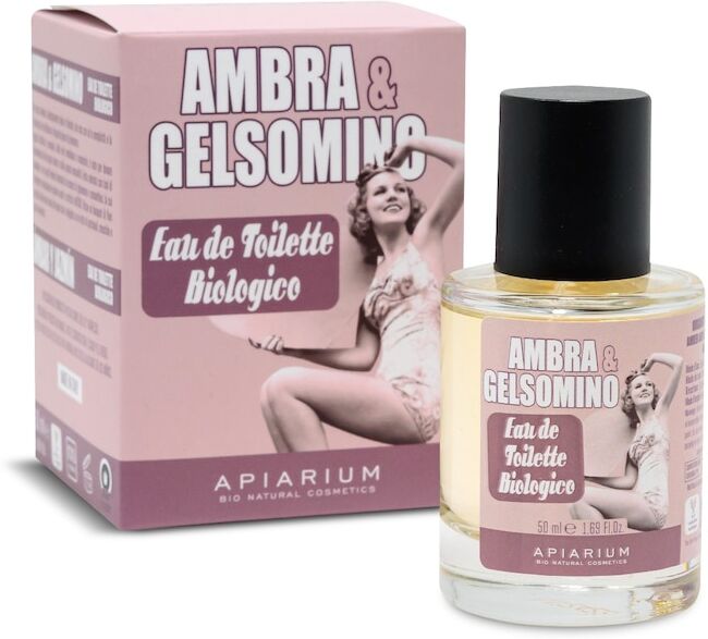 apiarium - eau de toilette bio ambra e gelsomino profumi donna 50 ml female