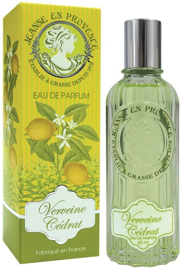 jeanne en provence - verveine cédrat profumi donna 60 ml female