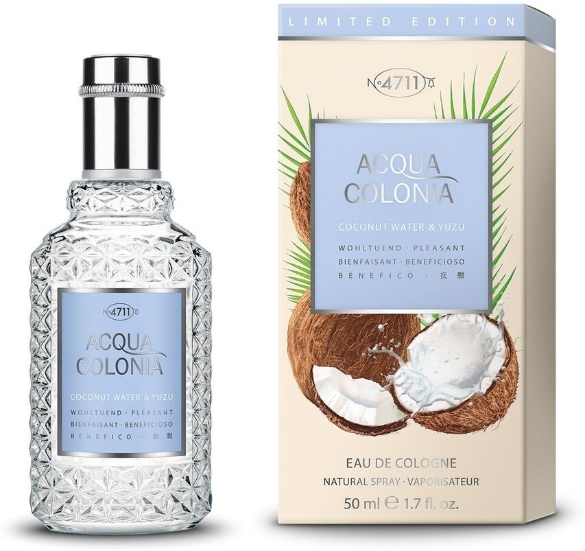 acqua di colonia 4711 - coconut water & yuzu profumi unisex 50 ml unisex