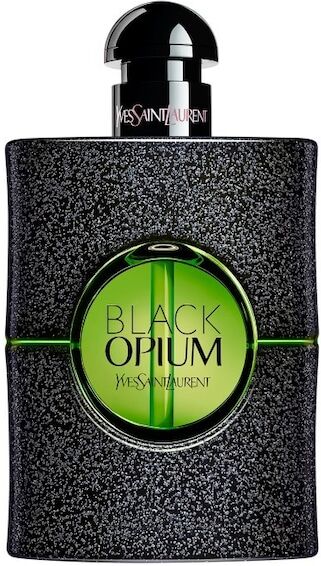 yves saint laurent - ysl black opium eau de parfum green profumi donna 75 ml female