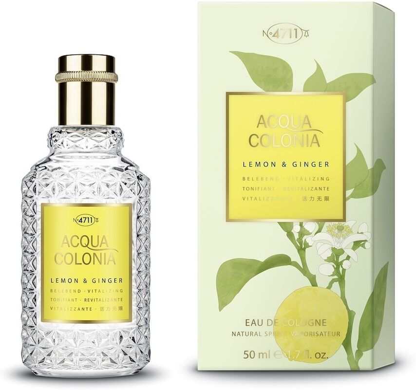 acqua di colonia 4711 - lemon & ginger lemon + ginger profumi donna 50 ml female