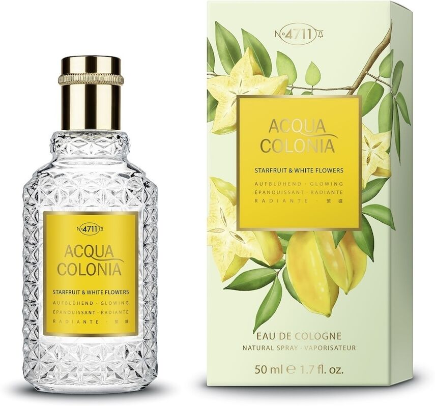 acqua di colonia 4711 - starfruit & white flowers profumi unisex 50 ml unisex