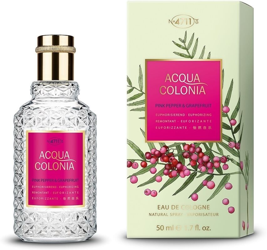 acqua di colonia 4711 - pink pepper & grapefruit eau de cologne profumi donna 50 ml unisex