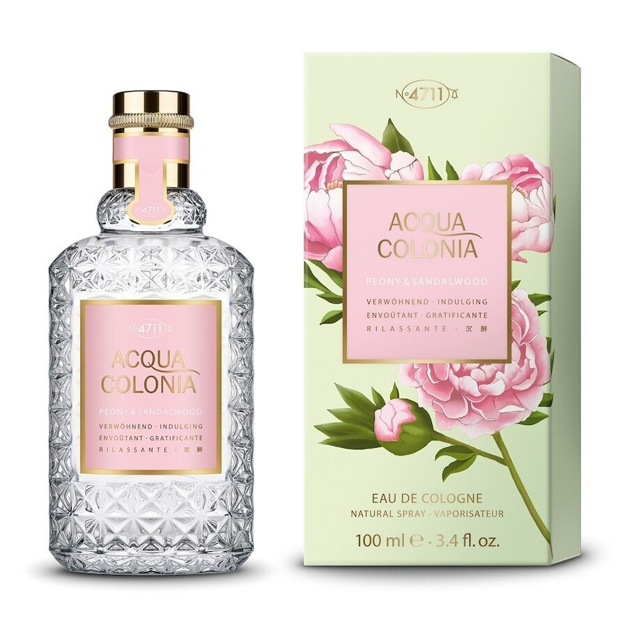 acqua di colonia 4711 - peony & sandalwood acqua colonia profumi donna 100 ml unisex