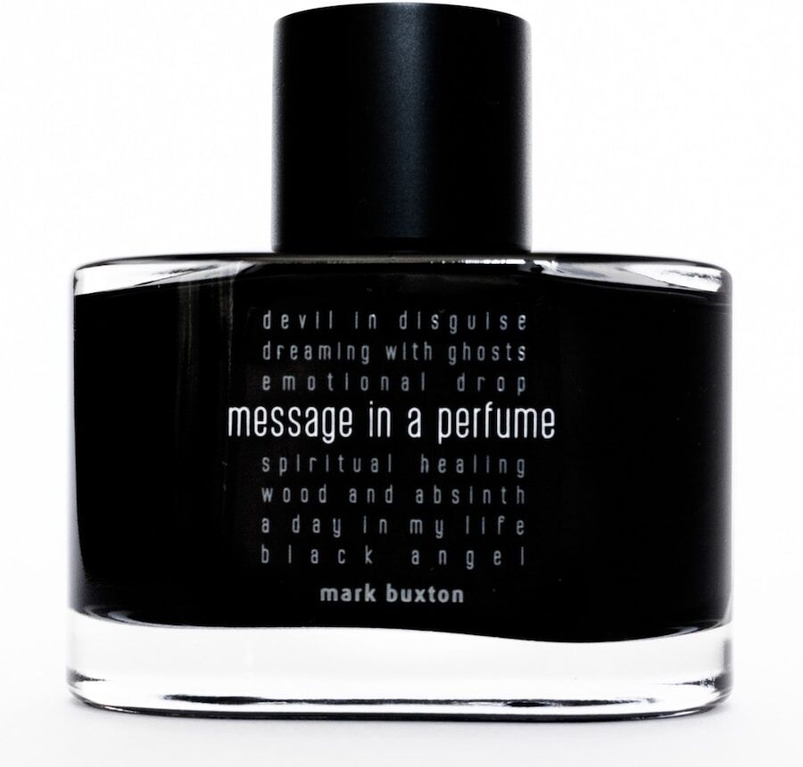 mark buxton perfumes - black collection message in a perfume eau de parfum spray profumi uomo 100 ml male