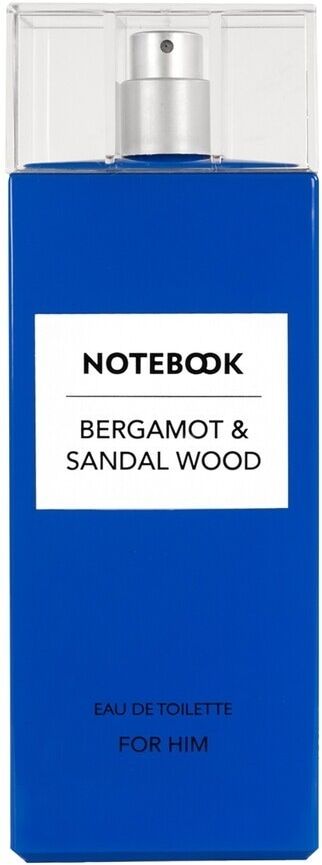 notebook -  fragrances: eau de toilette bergamot & sandal wood profumi uomo 100 ml male