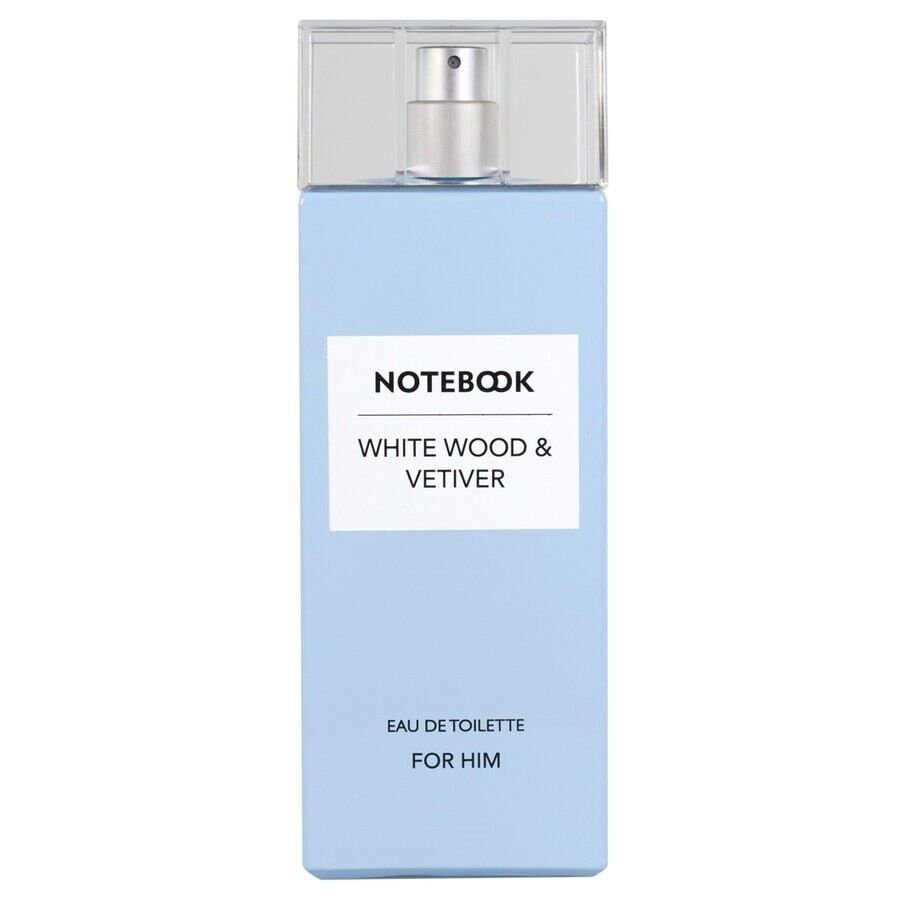 notebook -  fragrances: eau de toilette white wood & vetiver fragranze maschili 100 ml male