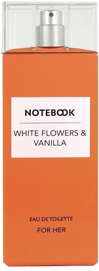 notebook -  fragrances: eau de toilette white flowers & vanilla profumi donna 100 ml female