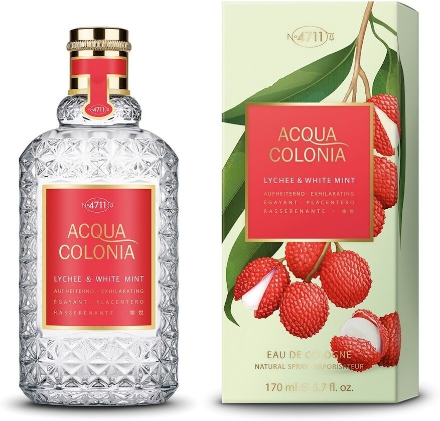 acqua di colonia 4711 - lychee & white mint profumi donna 170 ml female