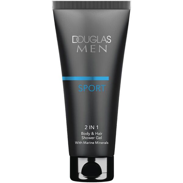 douglas collection - men sport 2 in 1 body & hair shower gel saponi e bagnoschiuma 200 ml unisex