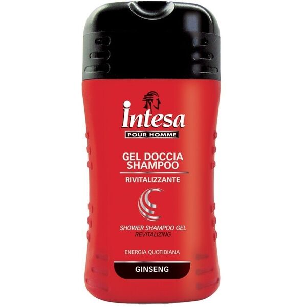 intesa - gel doccia shampoo ginseng saponi e bagnoschiuma 250 ml male