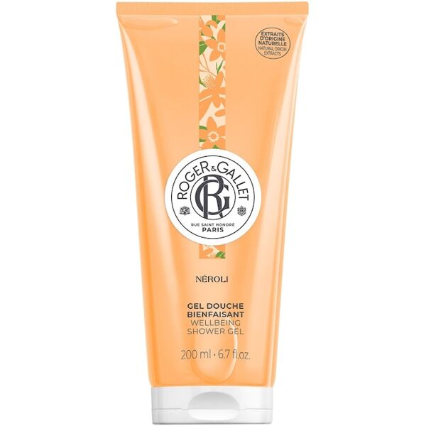 roger & gallet - neroli- gel doccia benessere bagnoschiuma 200 ml unisex