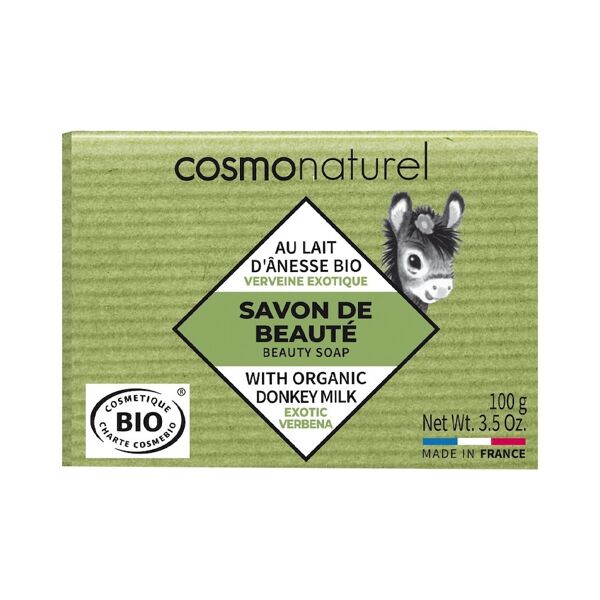 cosmo naturel - donkey milk soap with verbena oil sapone viso 100 g unisex