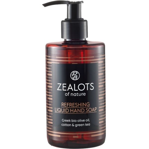 zealots of nature -  sapone per mani liquido rinfrescante - tÈ verde sapone 250 ml unisex