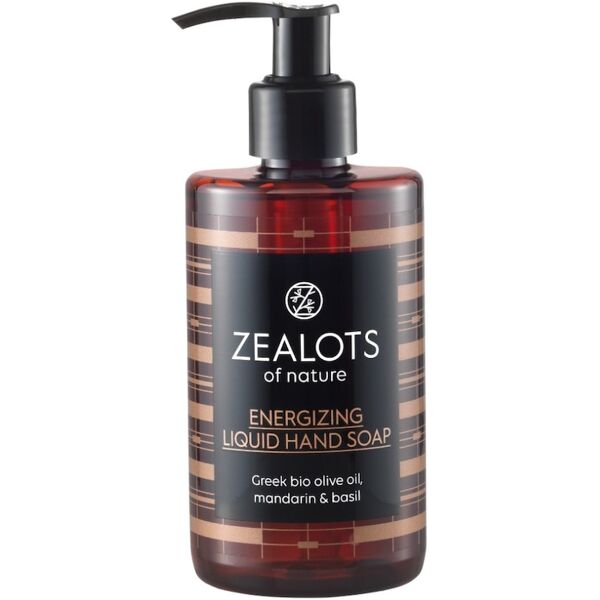 zealots of nature -  sapone liquido energizzante mani - mandarino sapone 250 ml unisex